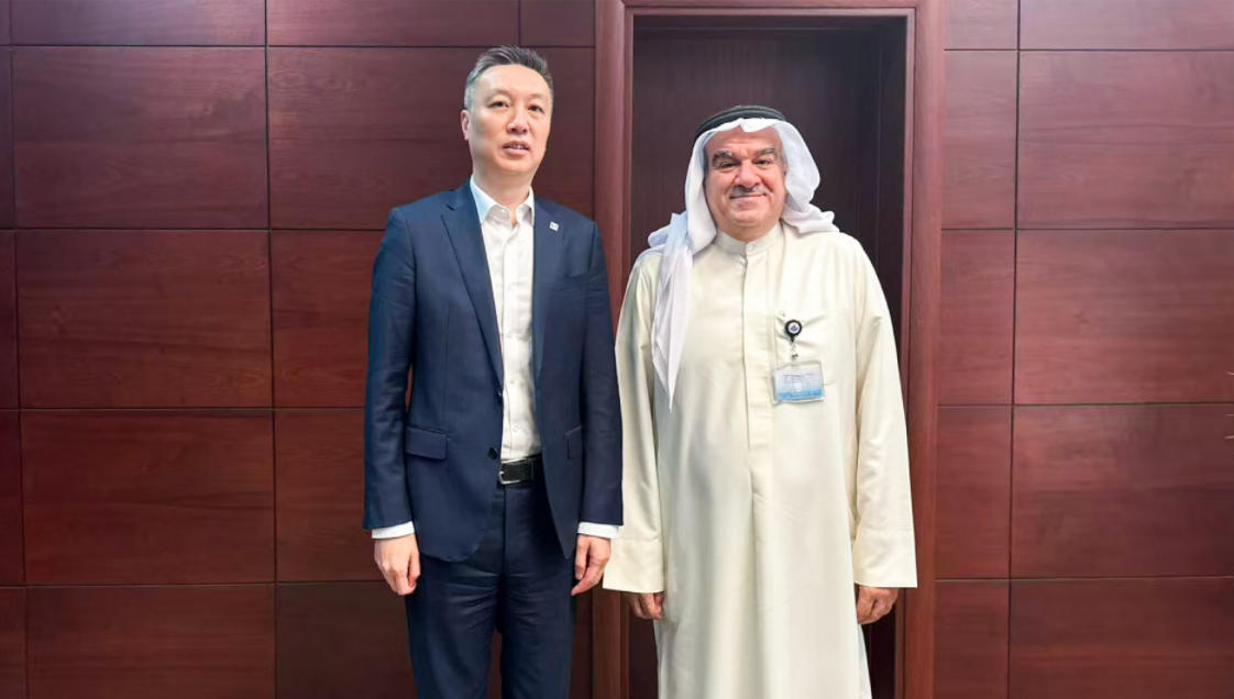 金沙js6038總裁一行赴科威特考察交流(圖2) 金沙js6038總裁一行赴科威特考察交流(圖2)